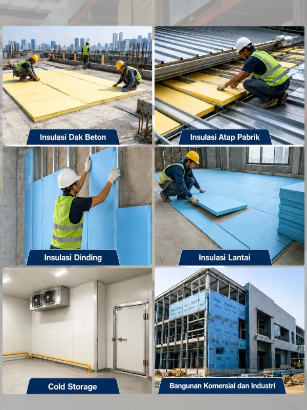 aplikasi produk xps foam board xpsfoamindonesia.com